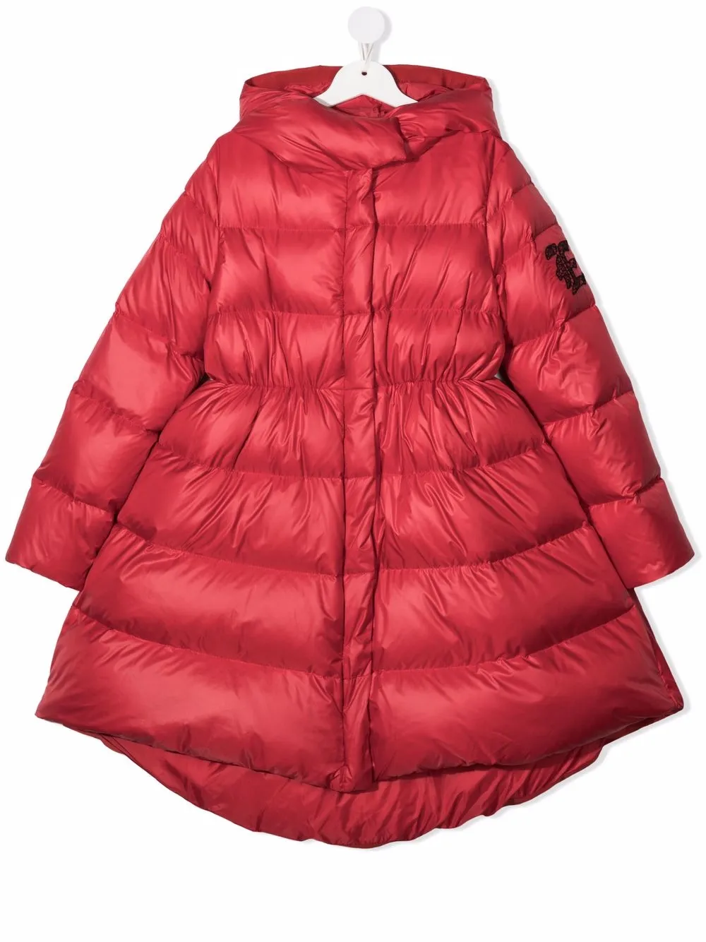 фото Ermanno scervino junior пуховик с логотипом