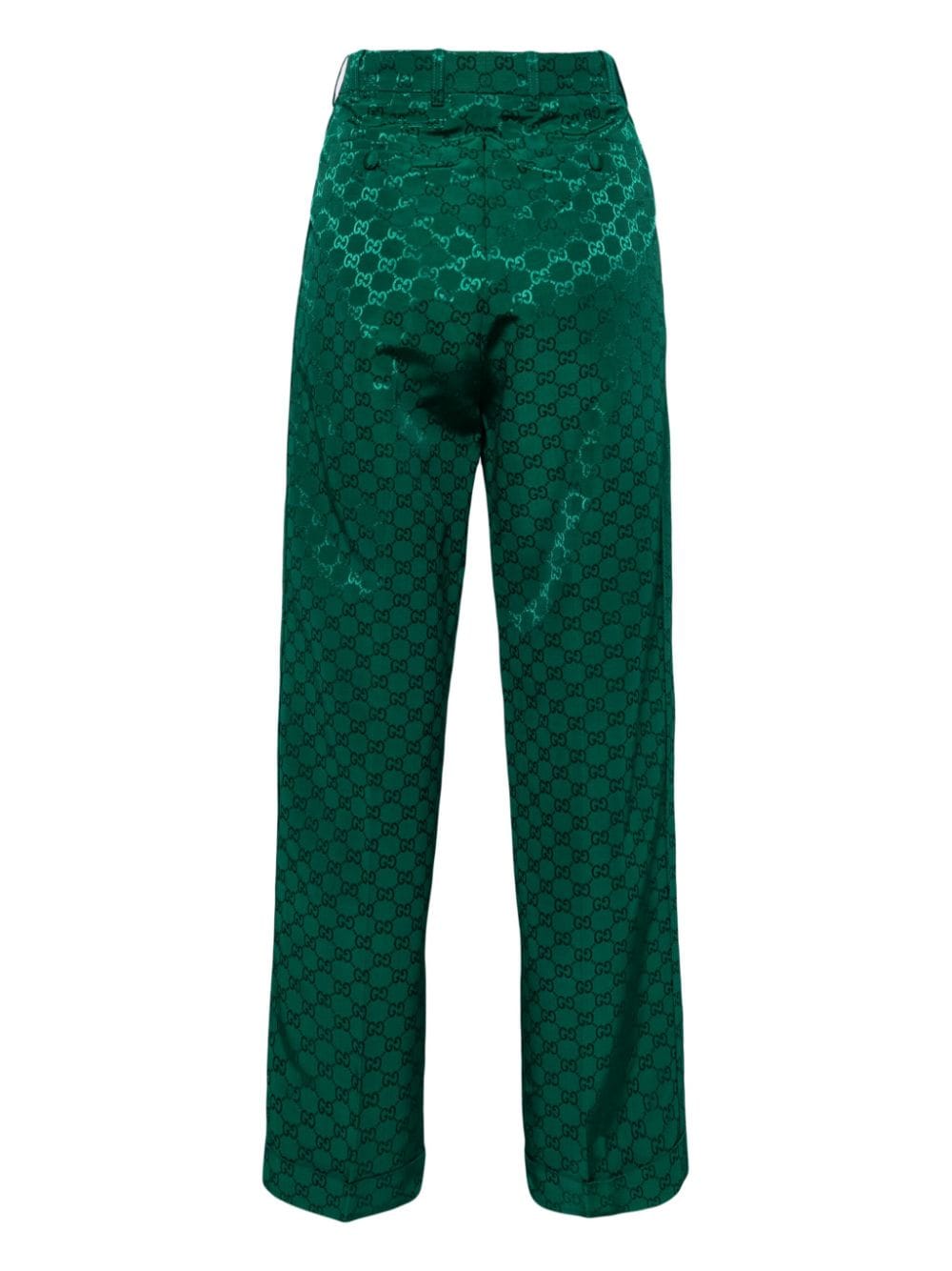 Gucci Straight broek - Groen