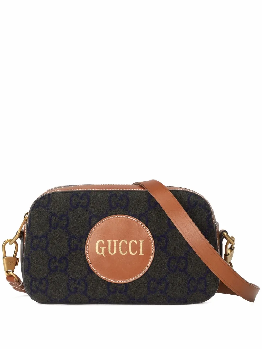Gucci logopatch Shoulder Bag Farfetch
