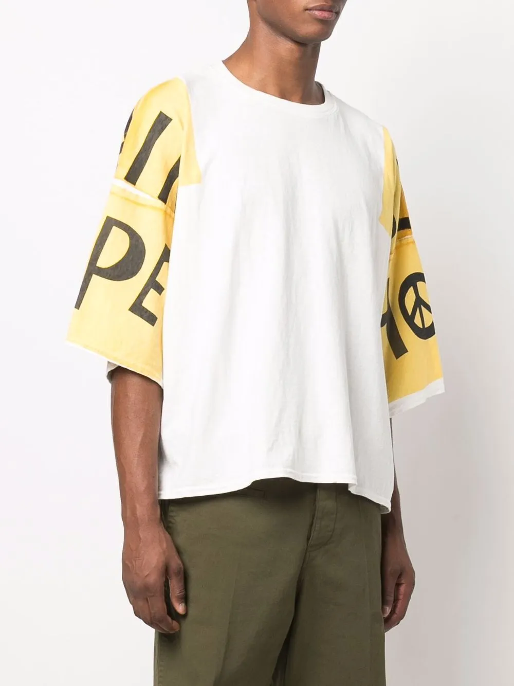 фото Kapital футболка с принтом на рукавах