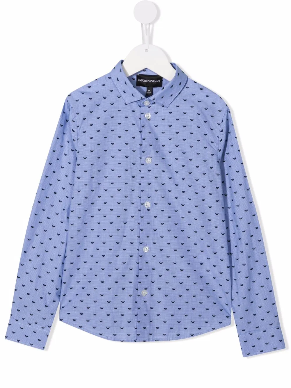 фото Emporio armani kids рубашка с логотипом