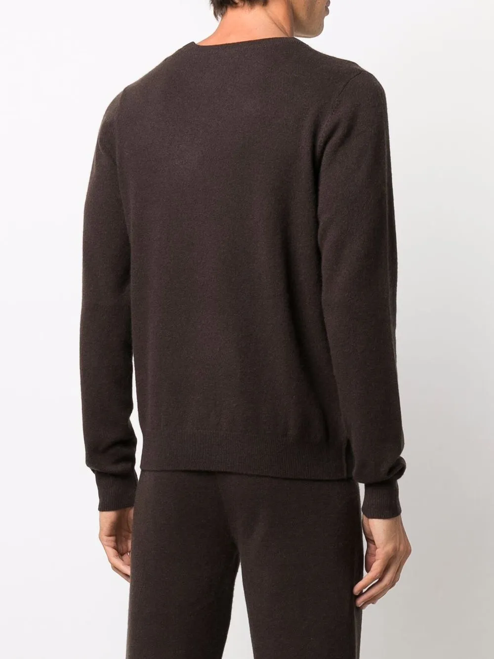 extreme cashmere Trui met ronde hals Bruin