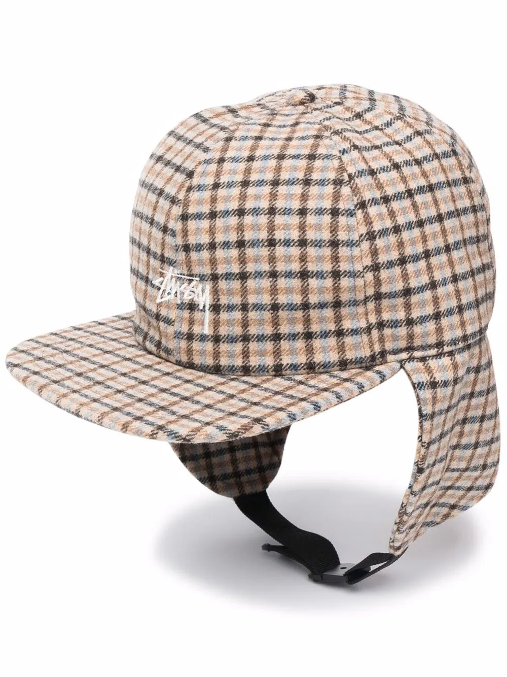 фото Stussy кепка в клетку