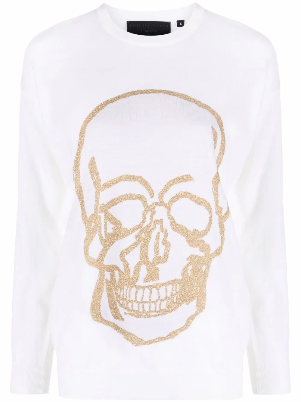 Image 1 of Philipp Plein skull-print jumper