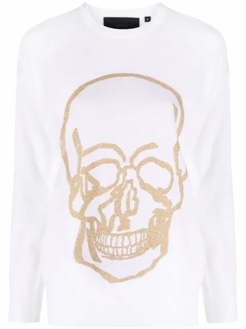 Philipp Plein — skull-print jumper