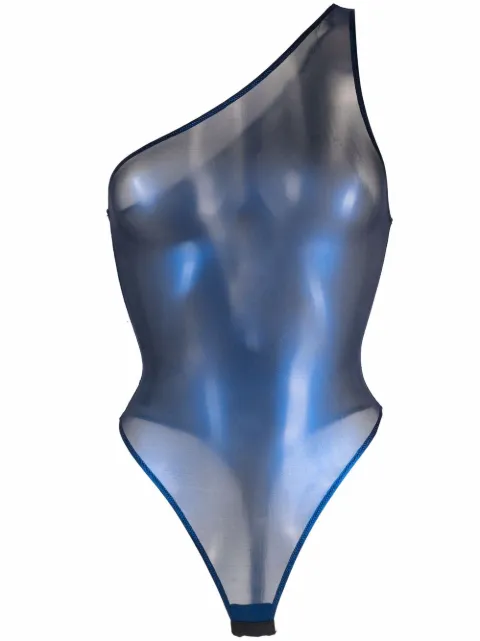 Maison Close Blue Angel one shoulder body
