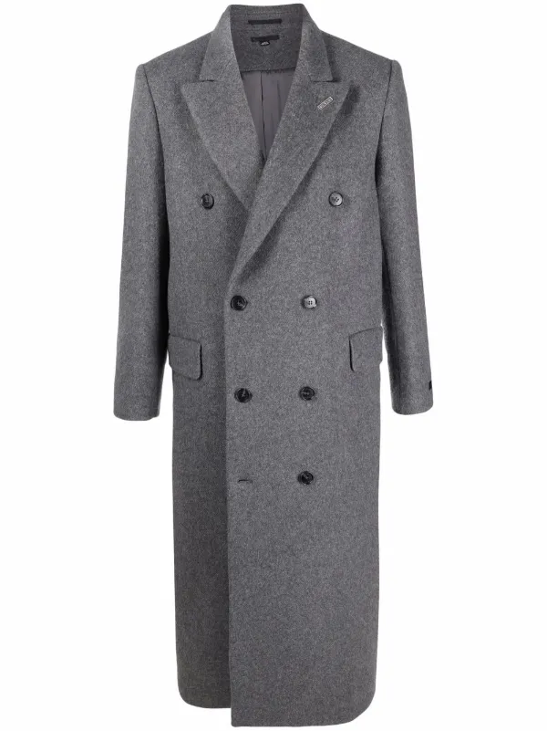 tailored grey coat