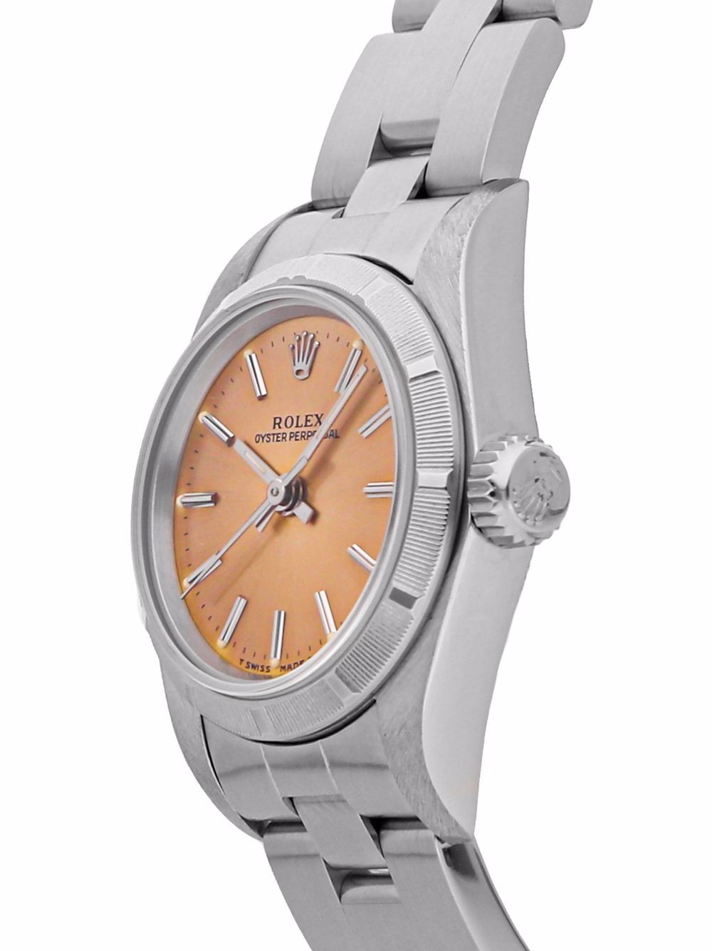 фото Rolex наручные часы oyster perpetual pre-owned 24 мм 1993-го года