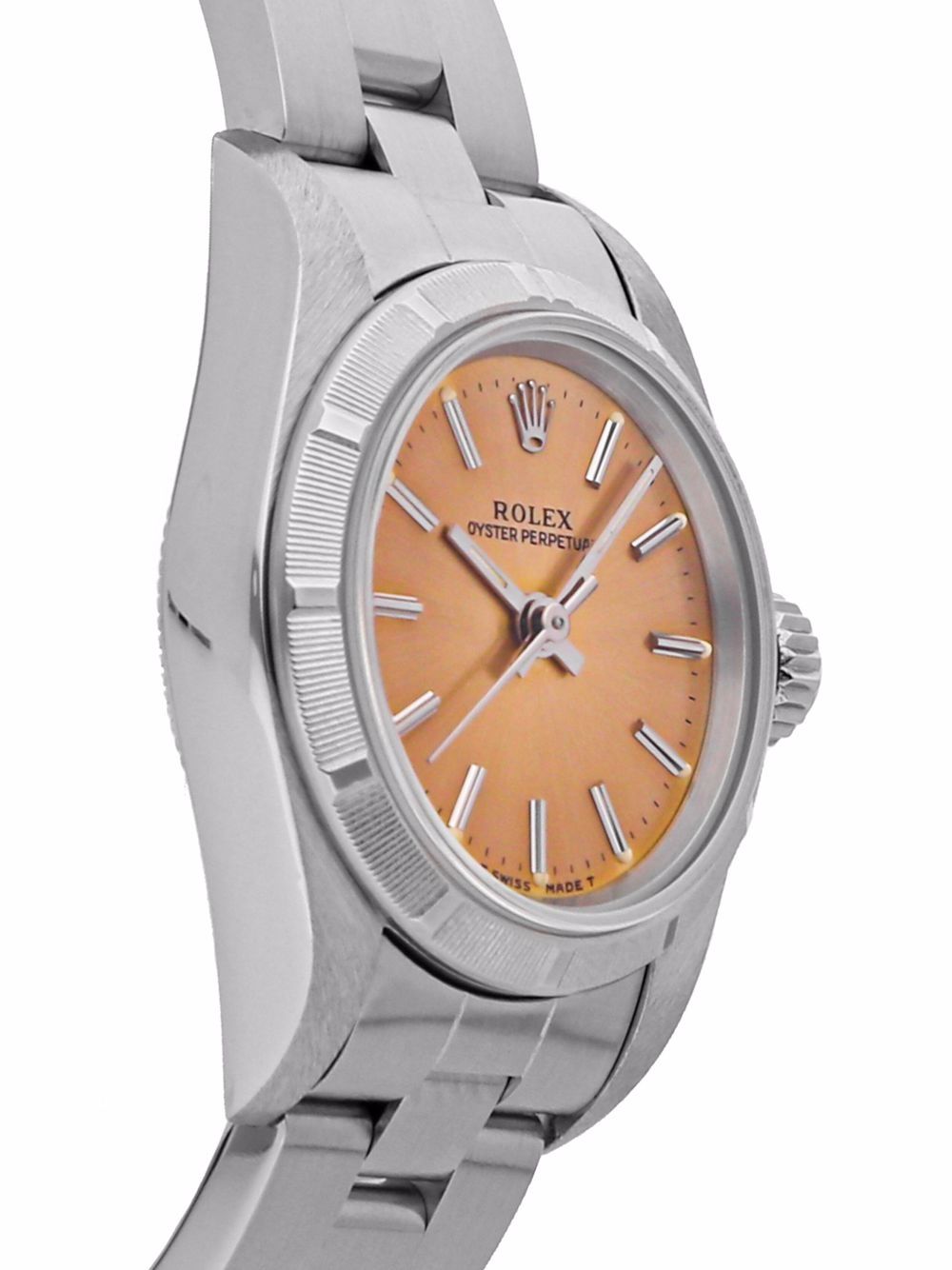 фото Rolex наручные часы oyster perpetual pre-owned 24 мм 1993-го года