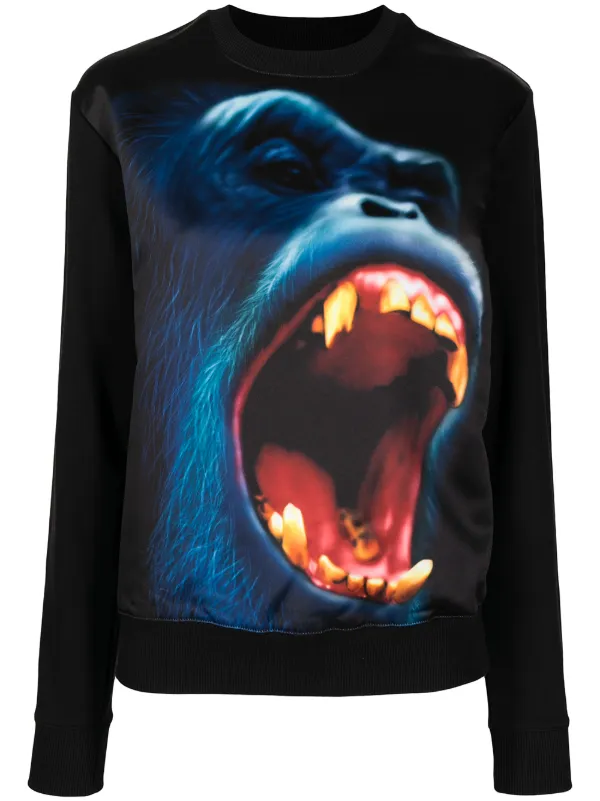 Christopher Kane Monkey Print Sweatshirt - Farfetch