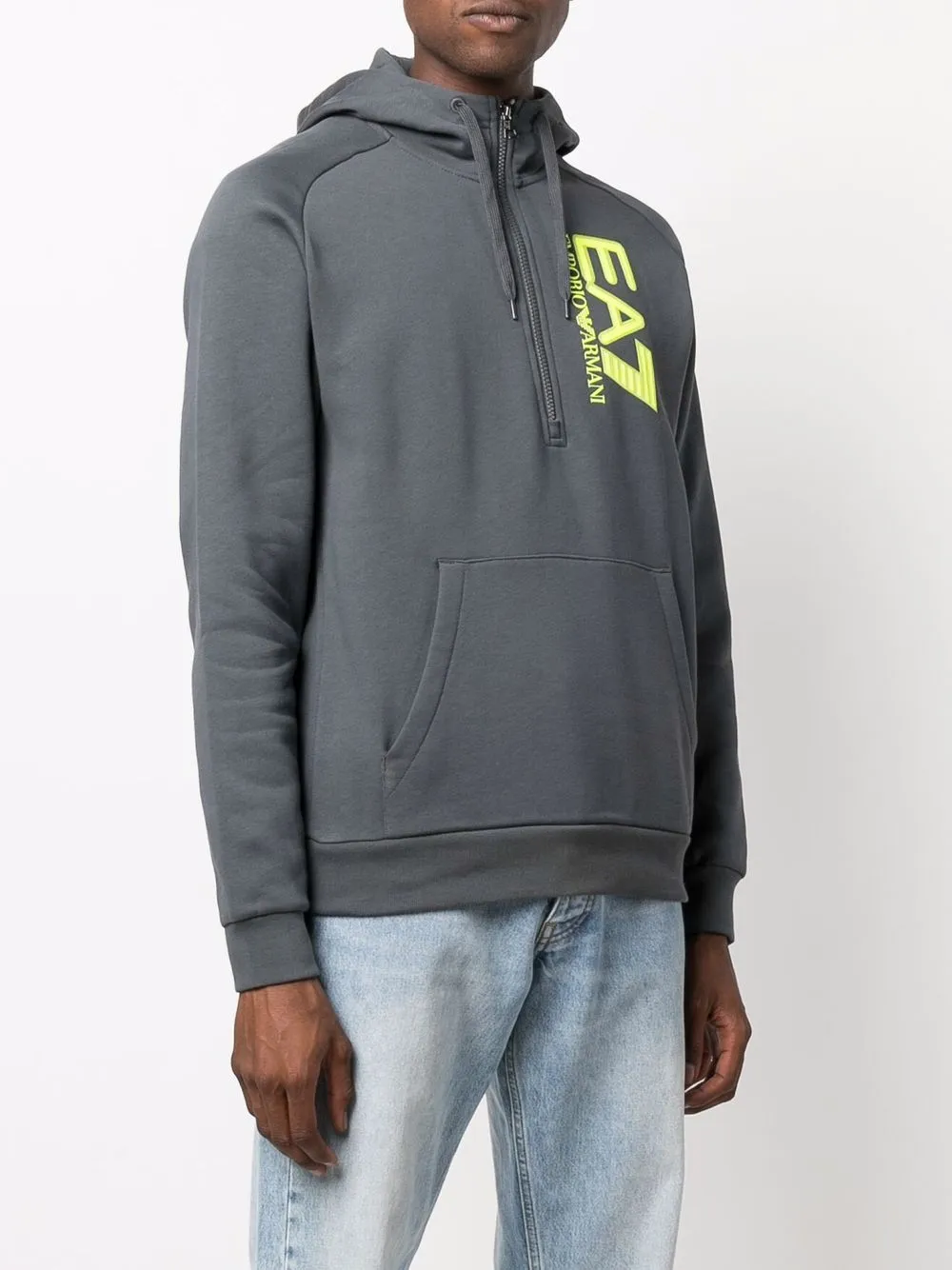 фото Ea7 emporio armani худи на молнии с логотипом