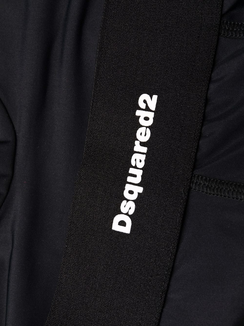 Dsquared2 Logo Waistband Thermal Leggings In Black | ModeSens