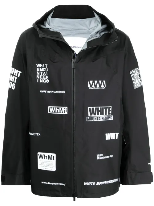 Veste légère à imprimé graphique - White Mountaineering - Modalova