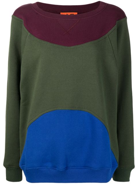colville colour-block intarsia jumper
