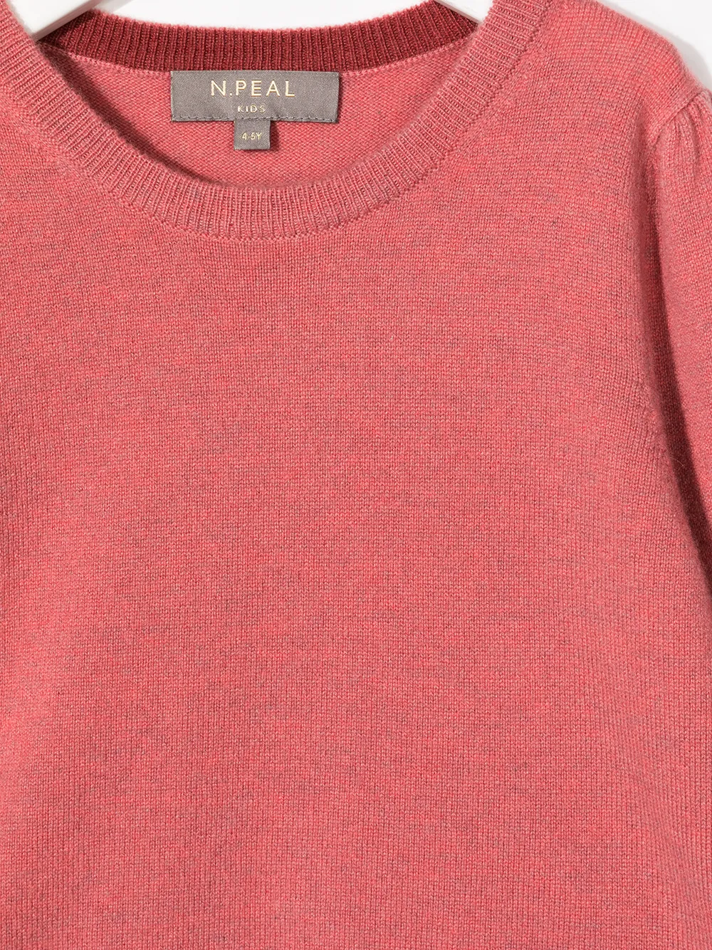  N.peal Kids Pullover Aus Bio Kaschmir   Rosa 
