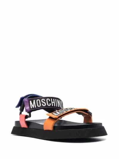 moschino platform sandals
