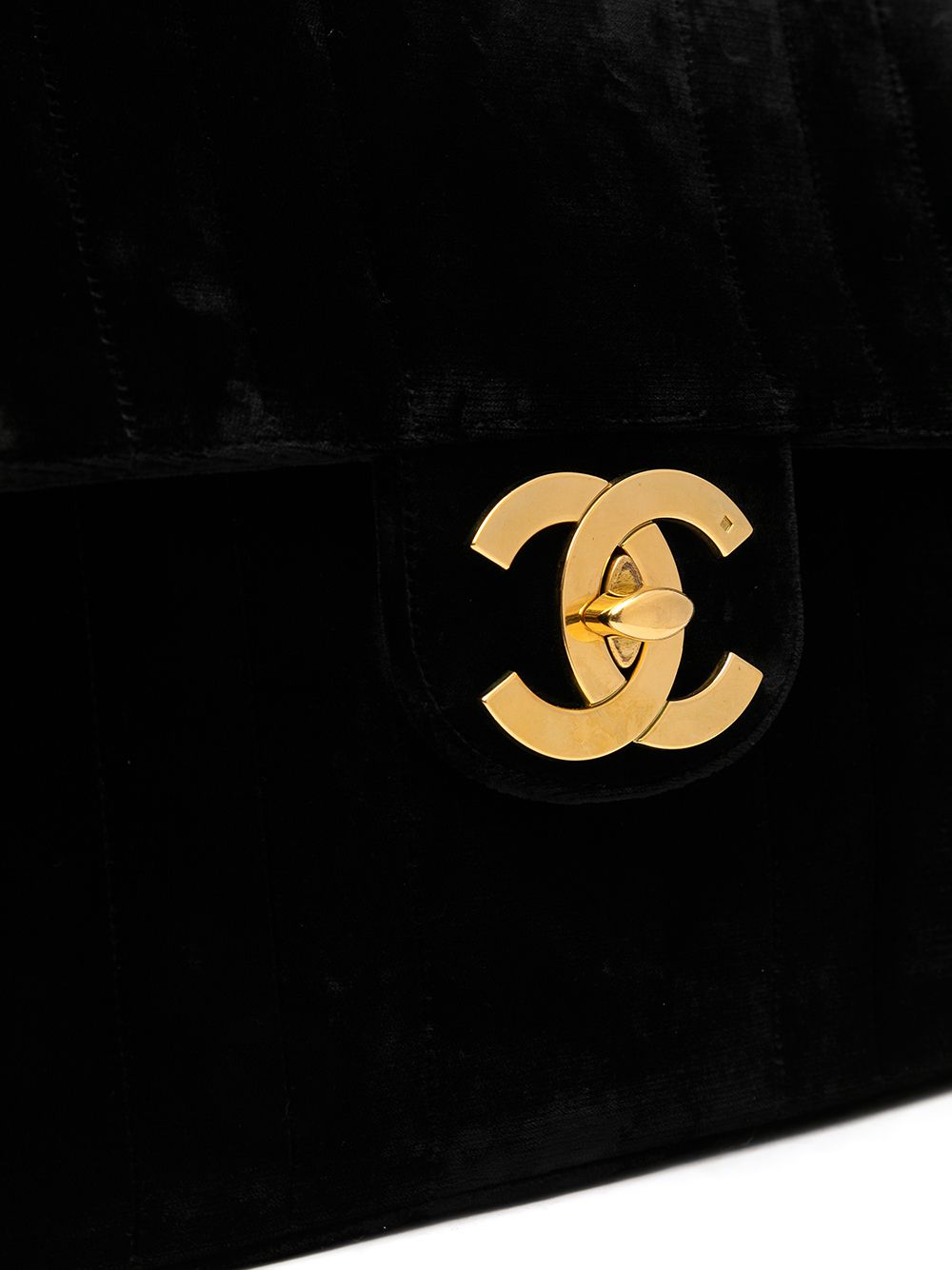 фото Chanel pre-owned сумка на плечо mademoiselle classic flap jumbo 1995-го года