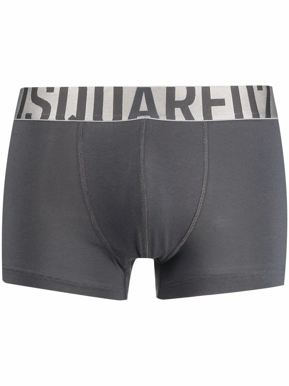 

Dsquared2 bóxer con logo en la pretina - Gris