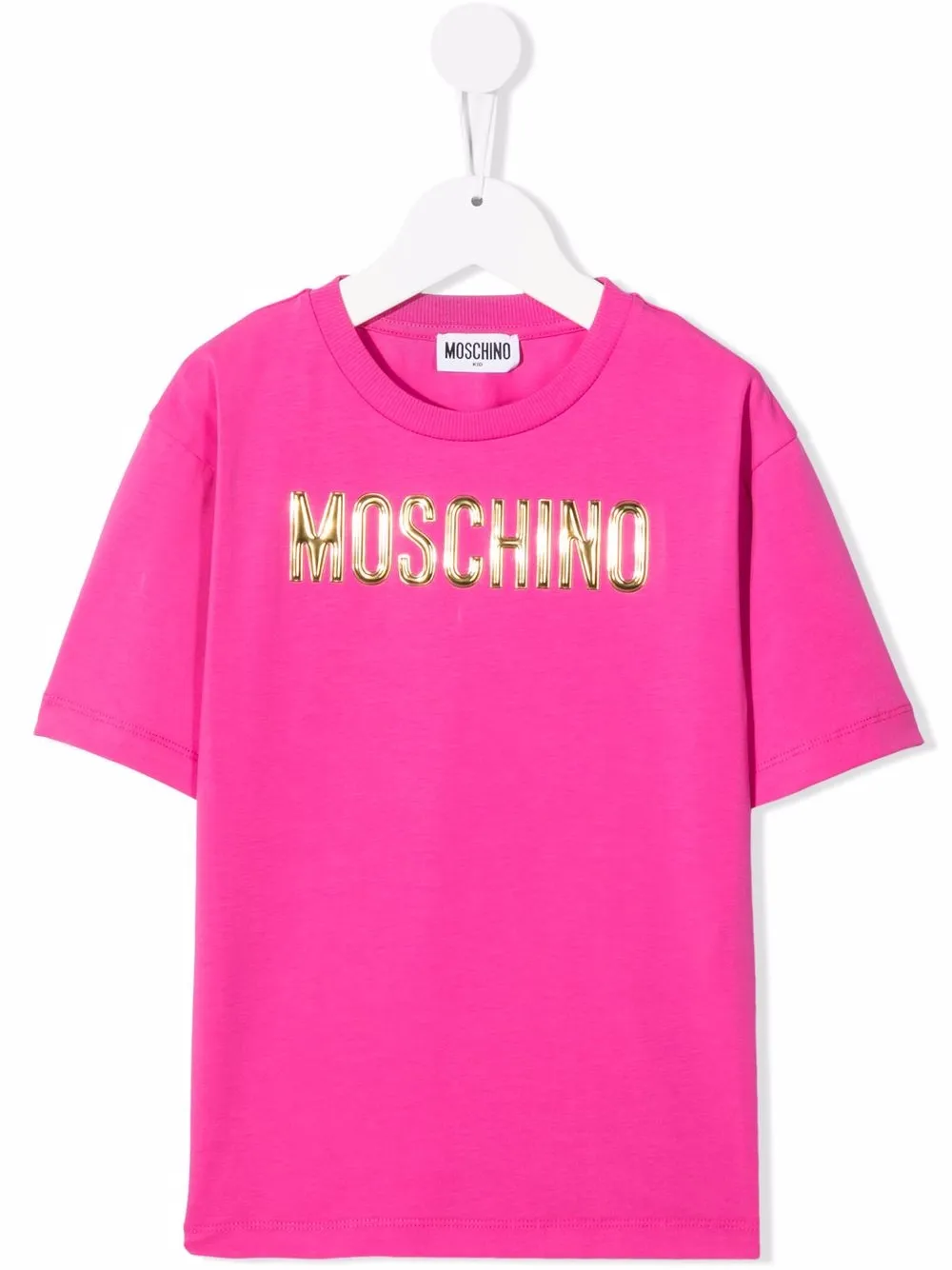 фото Moschino kids футболка с логотипом