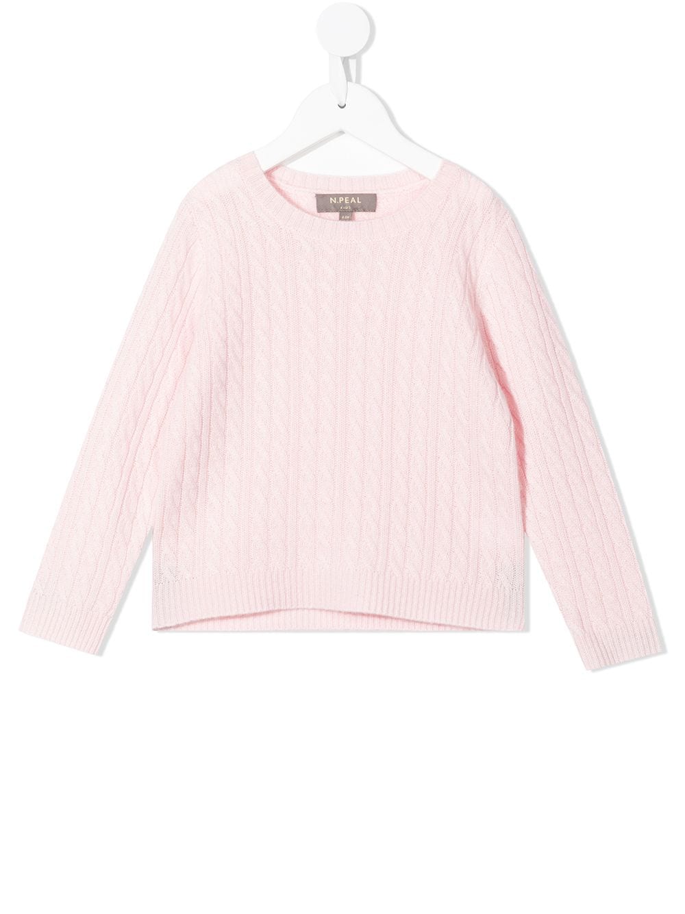 Image 1 of N.PEAL KIDS knitted organic cashmere jumper
