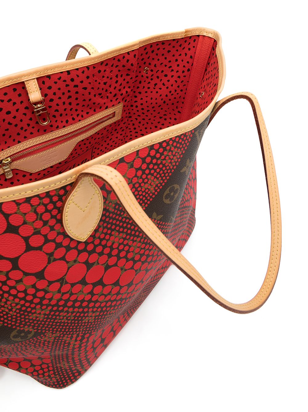 Louis Vuitton Vintage Yayoi Kusama Keepall Bandouliere 55 Travel Bag,  $7,127, farfetch.com