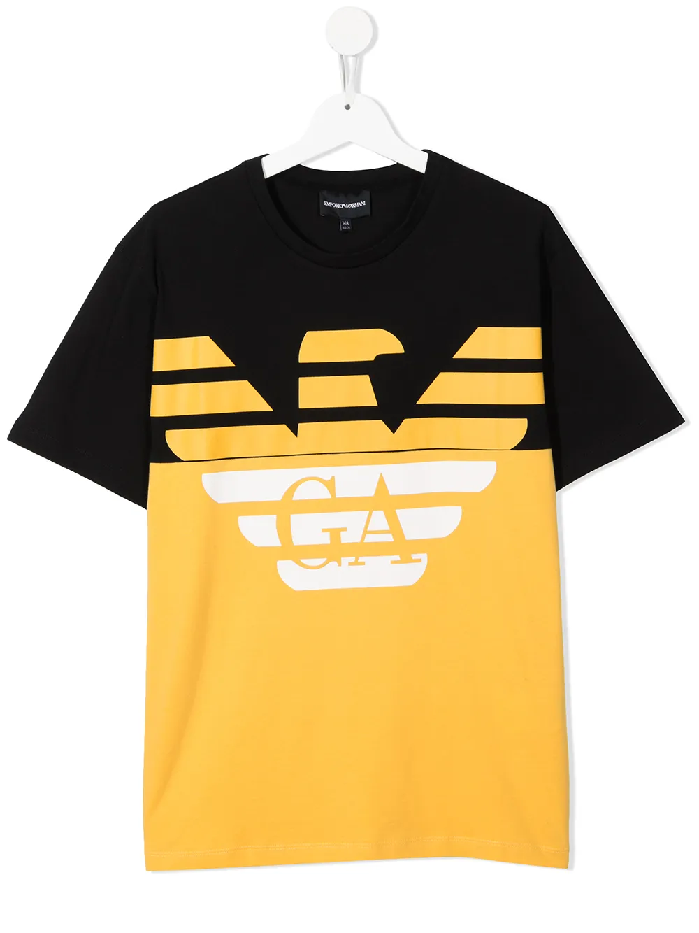 фото Emporio armani kids футболка с логотипом