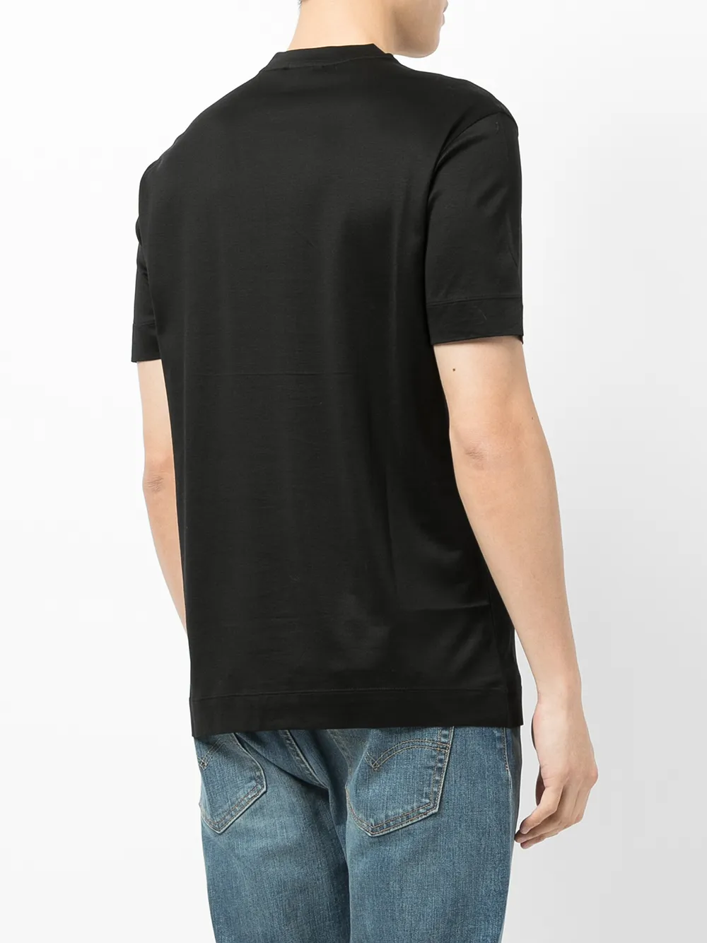 фото Emporio armani футболка с нашивкой-логотипом