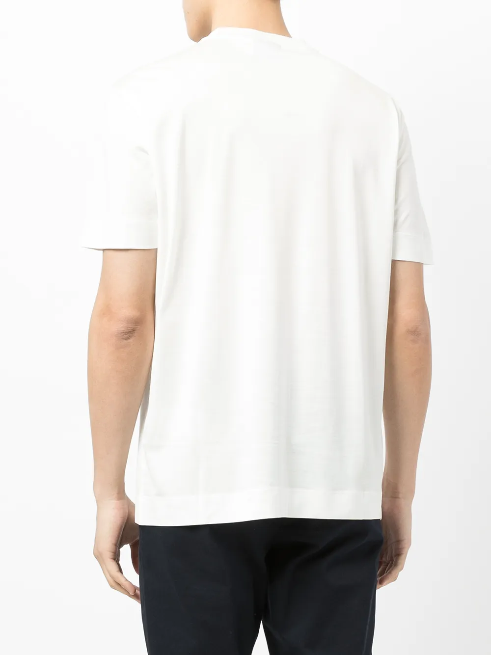 фото Emporio armani футболка с графичным принтом