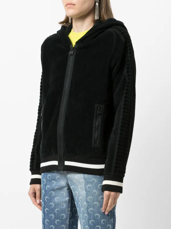 chanel zip up jacket