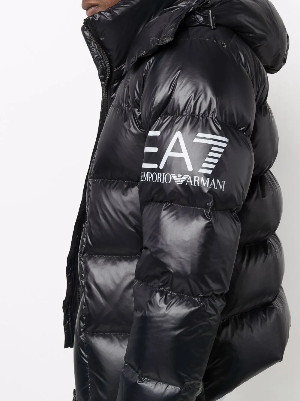 фото Ea7 emporio armani пуховик с логотипом