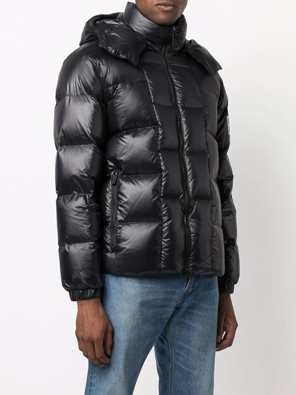 фото Ea7 emporio armani пуховик с логотипом