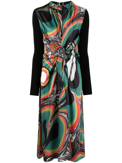 colville Kleid mit grafischem Print