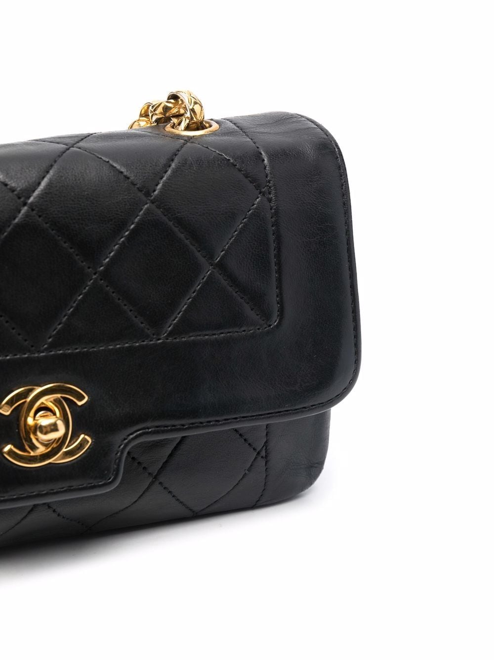 Pre-owned Chanel 1989 Mini Timeless Shoulder Bag In Black