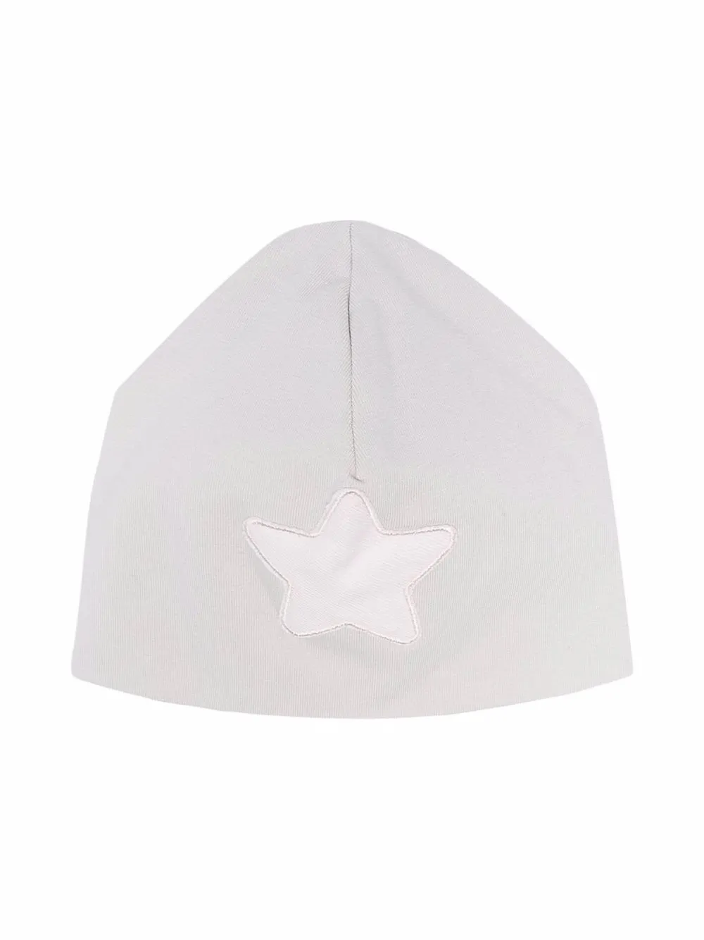 

La Stupenderia gorro con parche de estrella - Neutro