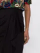 Isabel Marant draped-detail asymmetric skirt