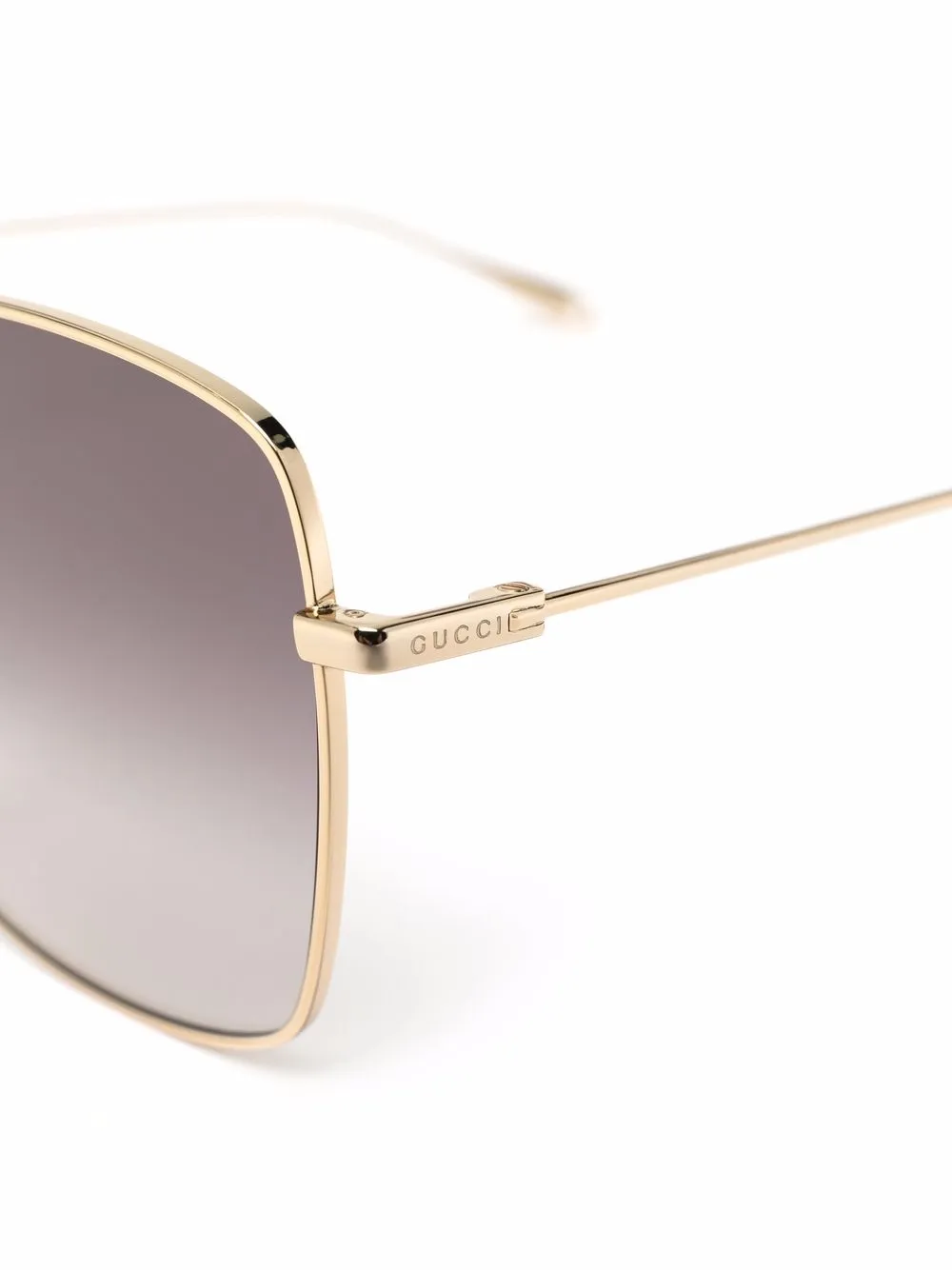 фото Gucci eyewear солнцезащитные очки в квадратной оправе