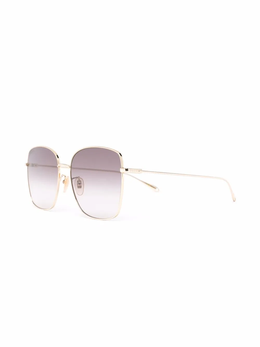 фото Gucci eyewear солнцезащитные очки в квадратной оправе