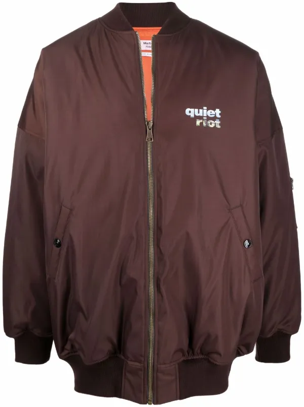 martine rose oversized leather jacket