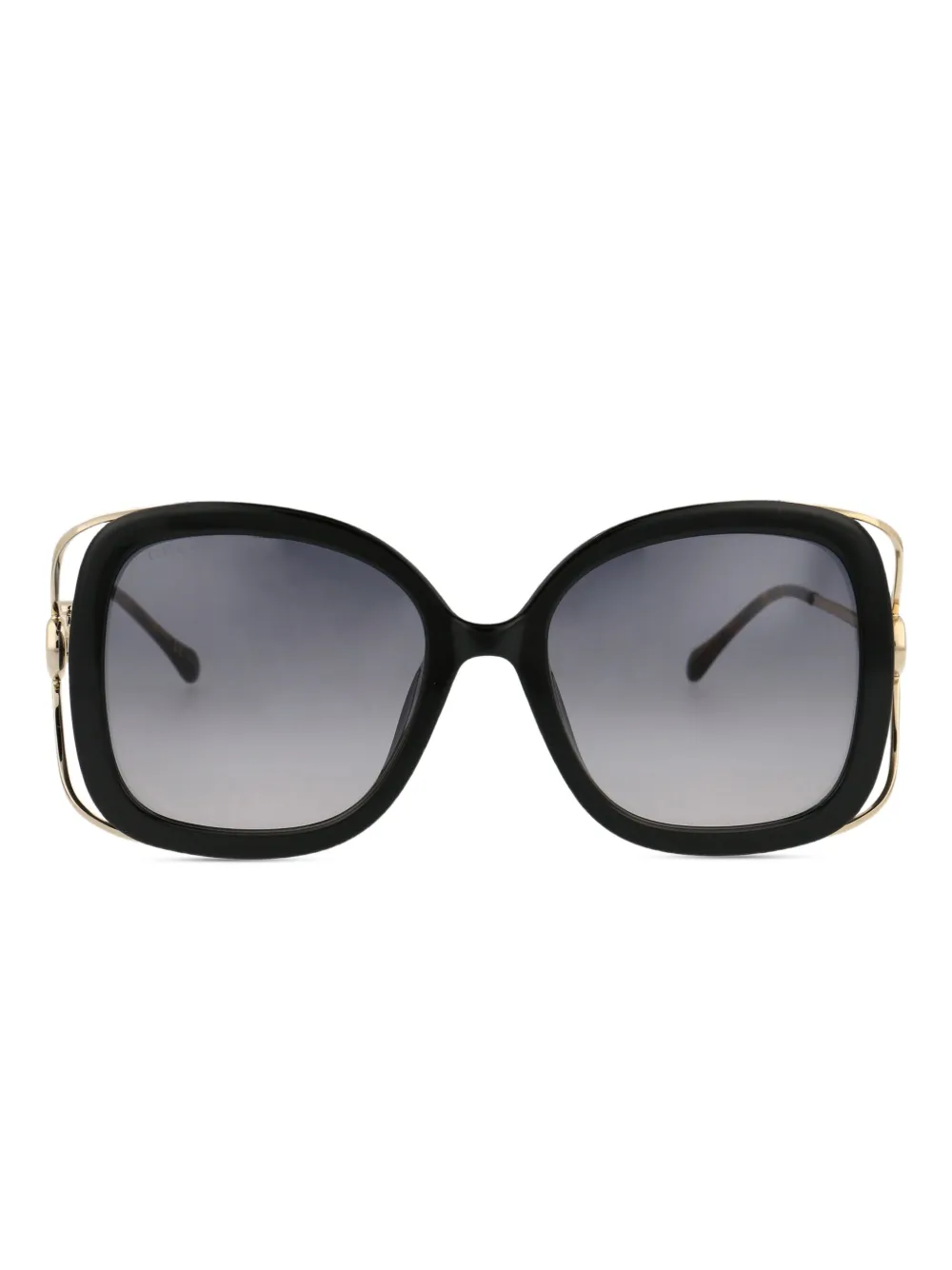 Gucci Eyewear oversize frame sunglasses | Black | Image 1