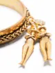Jean Paul Gaultier Pre-Owned 2000s character pendants chain-embellished cuff