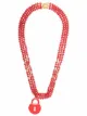 Jean Paul Gaultier Pre-Owned 2000s padlock three-strand necklace