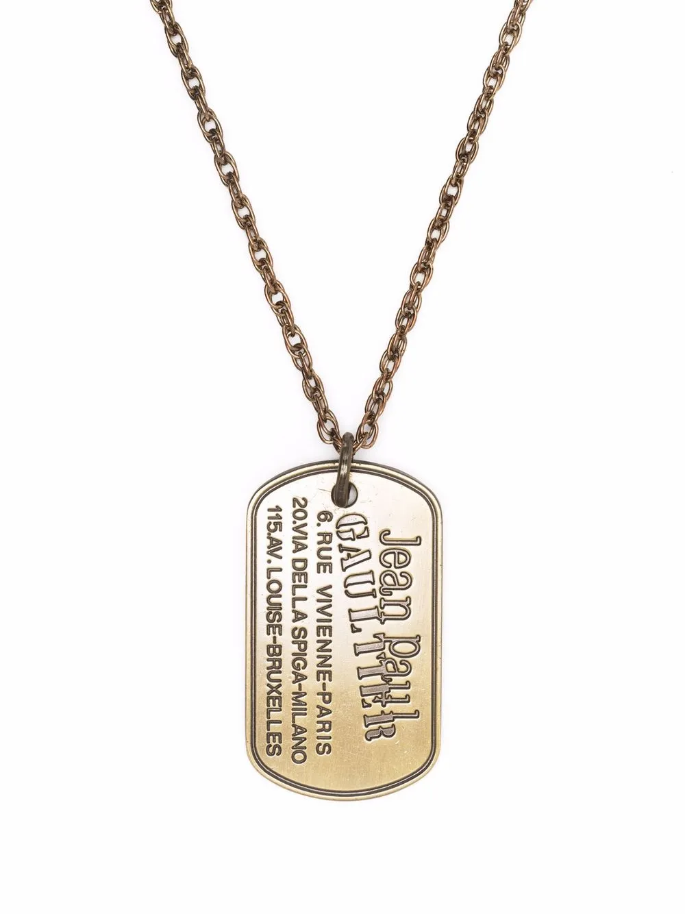 Jean Paul Gaultier Pre-Owned подвеска Rue Vivenne 1990-х годов