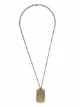 Jean Paul Gaultier Pre-Owned 1990s Rue Vivenne tag pendant