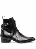 Giuliano Galiano buckle strap ankle boots - Black