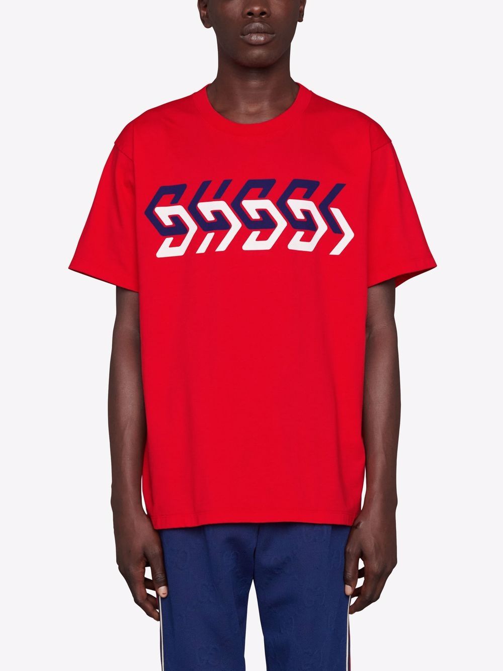 Gucci Graphic logo-print T-shirt - Farfetch