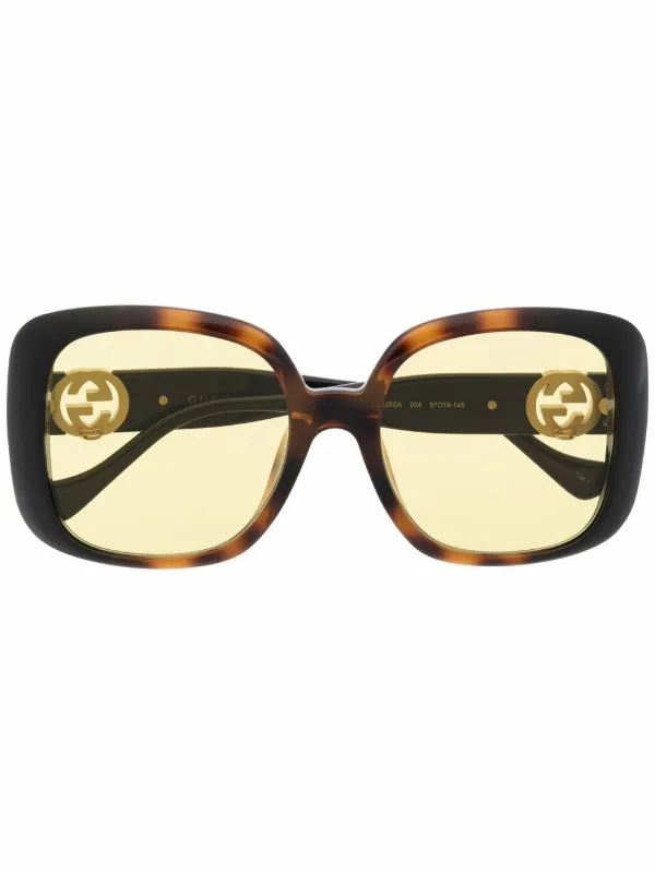 gucci square frame