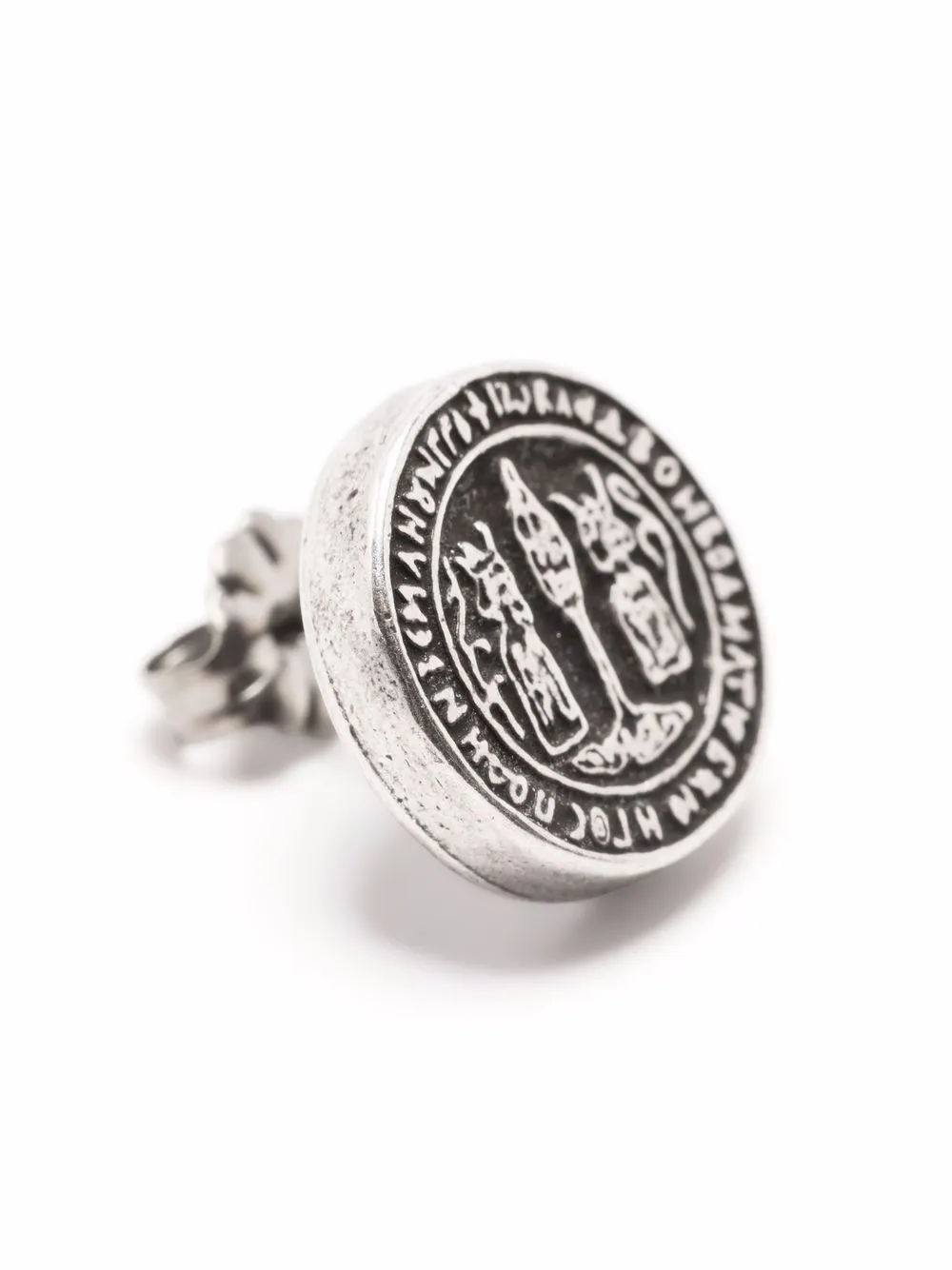 Image 2 of Jean Paul Gaultier Pre-Owned 2000s logo pin earrings
