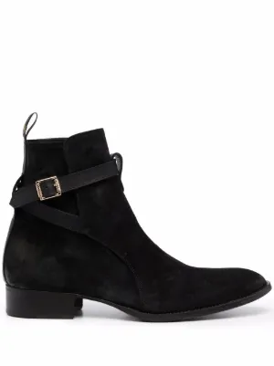 【関税&送料込】Giuliano Galiano Boots Black Giuliano Galiano Leather Boots | Black | FARFETCH BH