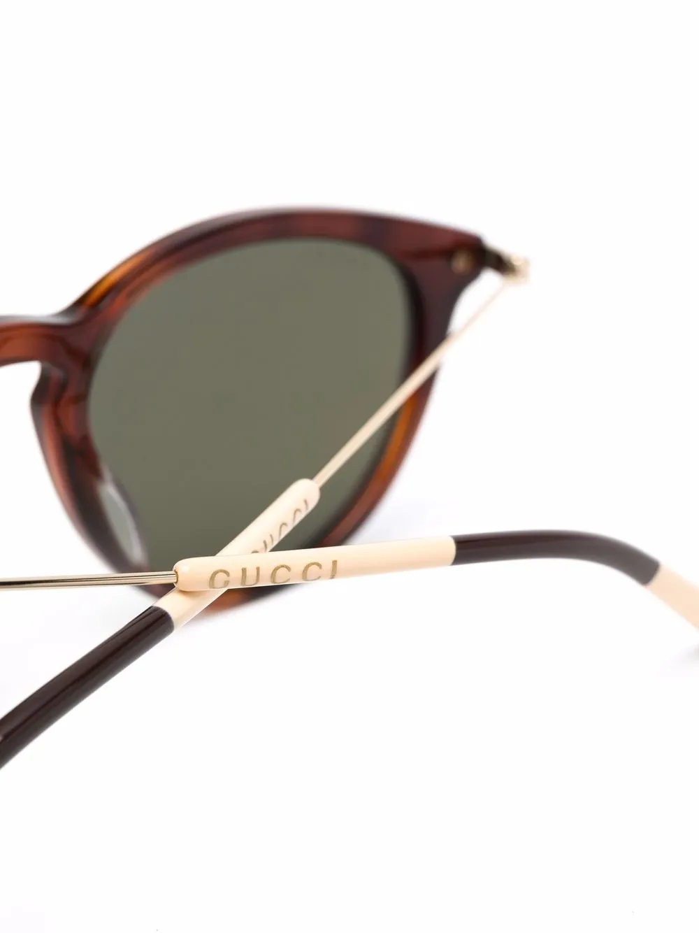 фото Gucci eyewear солнцезащитные очки в оправе 'кошачий глаз'