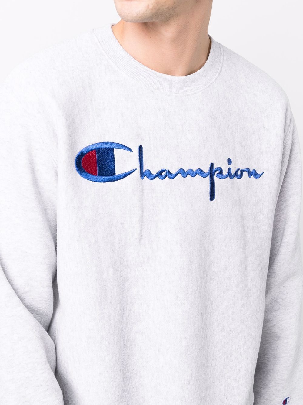 фото Champion толстовка с вышитым логотипом